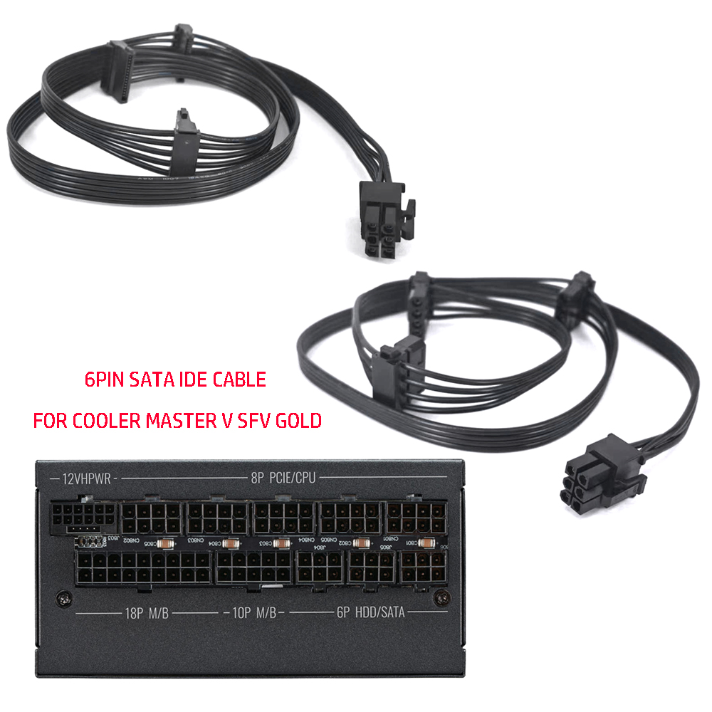 Sfx Power Supply 850W Gold - Cable PCIE a 3 * SATA