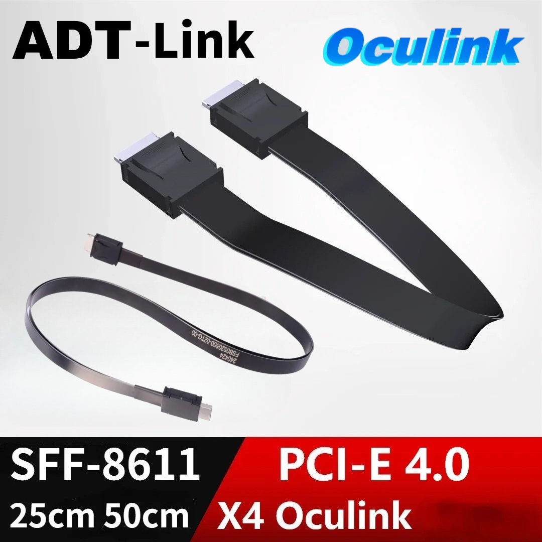 External Gpu Dock Pcie 4.0 Oculink - Cable de Extensión Oculink FFC Macho