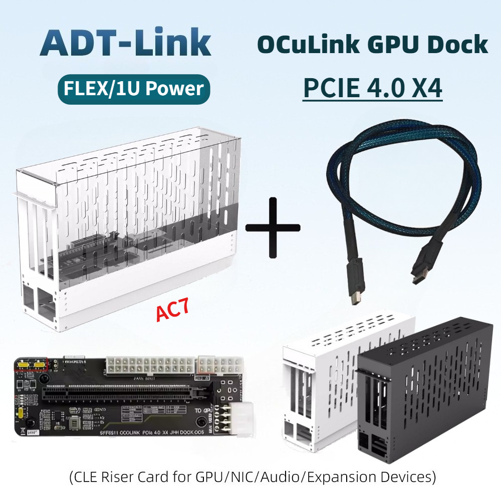 External Gpu Dock Pcie 4.0 Oculink - Base para Tarjeta Gráfica Oculink EGPU