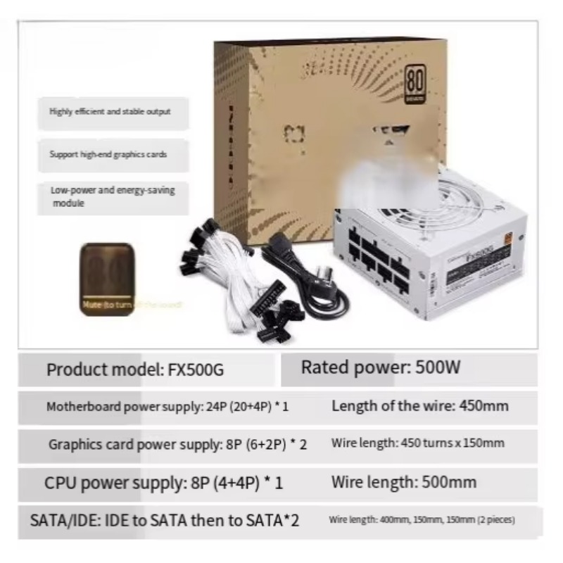 Sfx Power Supply 850W Gold - En Stock: Fuente de Alimentación SFX