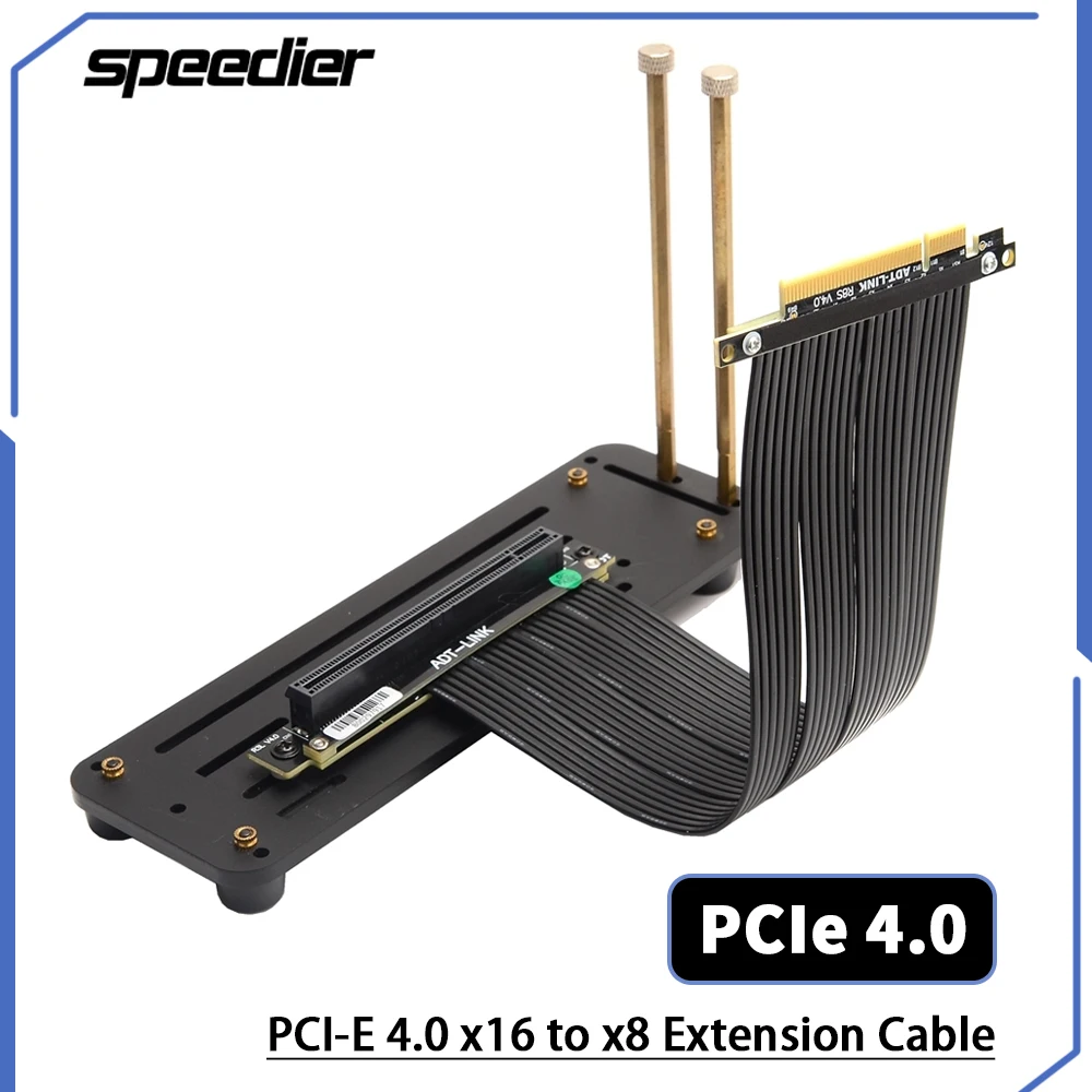 Pcie 4.0 X16 Riser Cable 90 Degree - Cable elevador PCI Express 4,0 X8