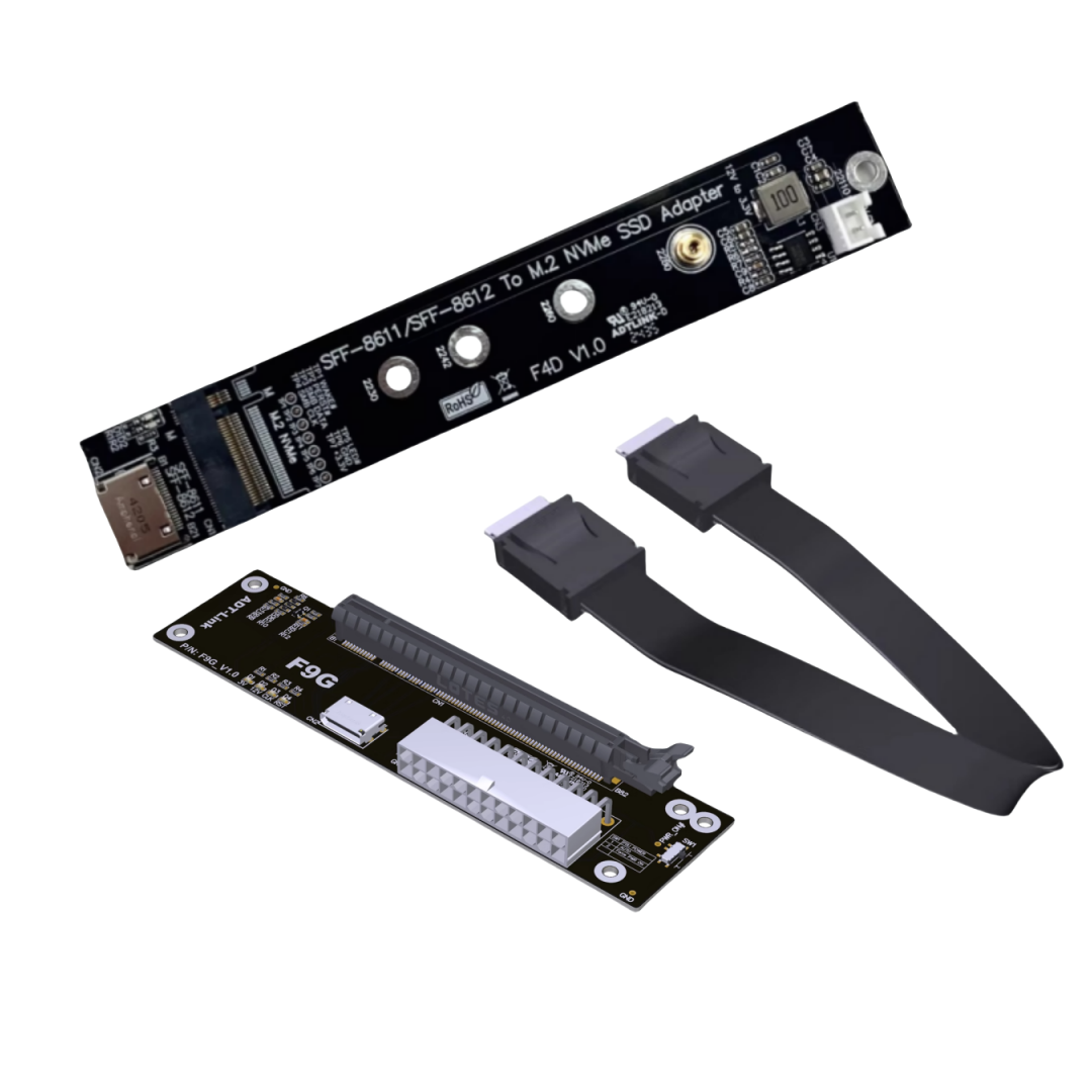 PCIe 4,0 X4 64Gbps OCuLink tar - External Gpu Dock Pcie 4.0 Oculink reseña y precio