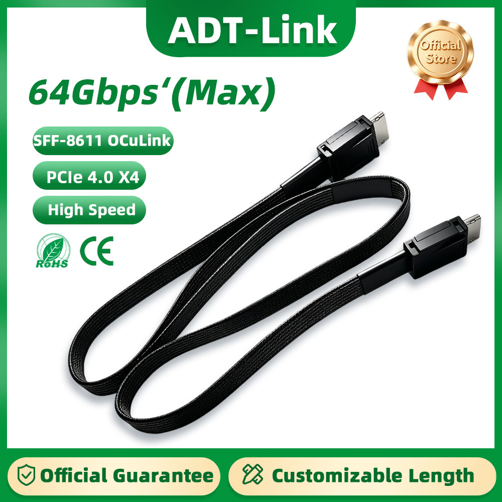 Cable de Extensión ADT-Link de - External Gpu Dock Pcie 4.0 Oculink reseña y precio