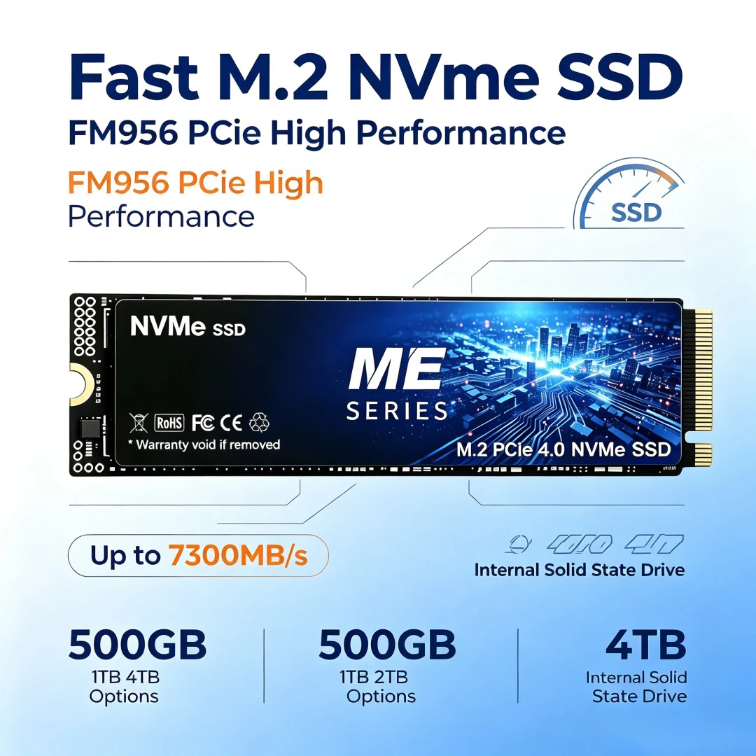 ME SSD 500GB 1TB 2TB 4TB M.2 S - M.2 Nvme 4Tb Pcie 4.0 Ssd reseña y precio