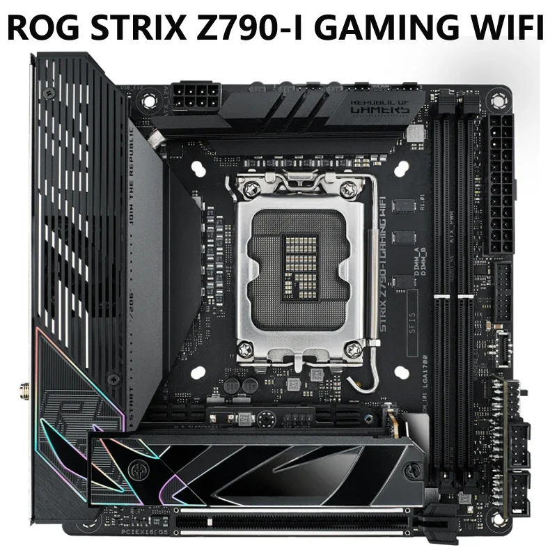ASUS ROG STRIX Z790-I GAMING W - Lga 1700 Ddr5 Itx Motherboard reseña y precio