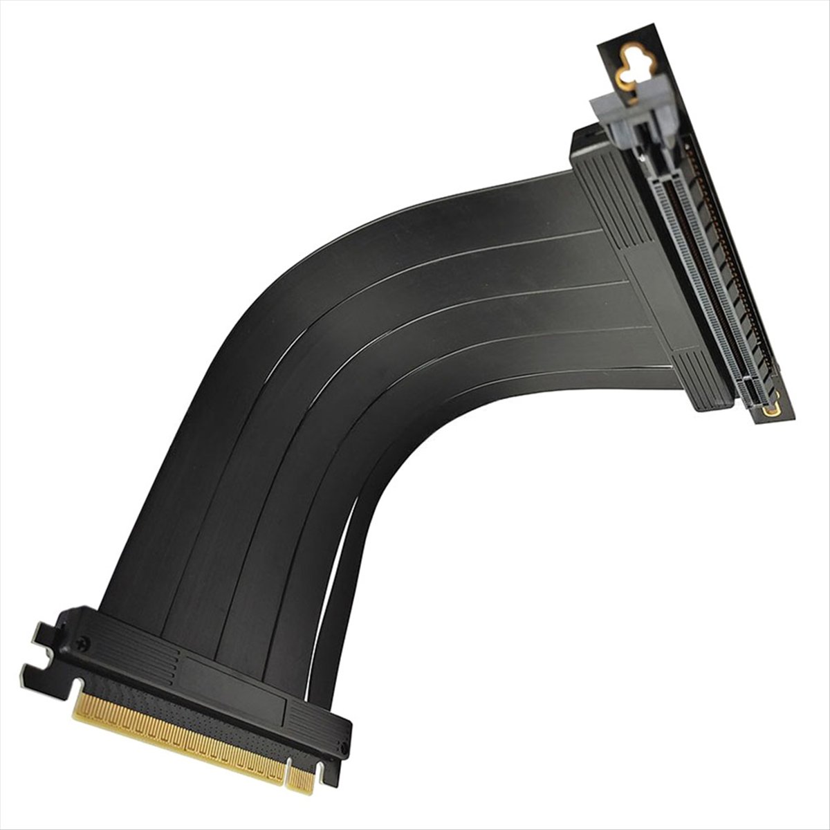 PCI-E 4,0 Cable elevador PCIe  - Pcie 4.0 X16 Riser Cable 90 Degree reseña y precio
