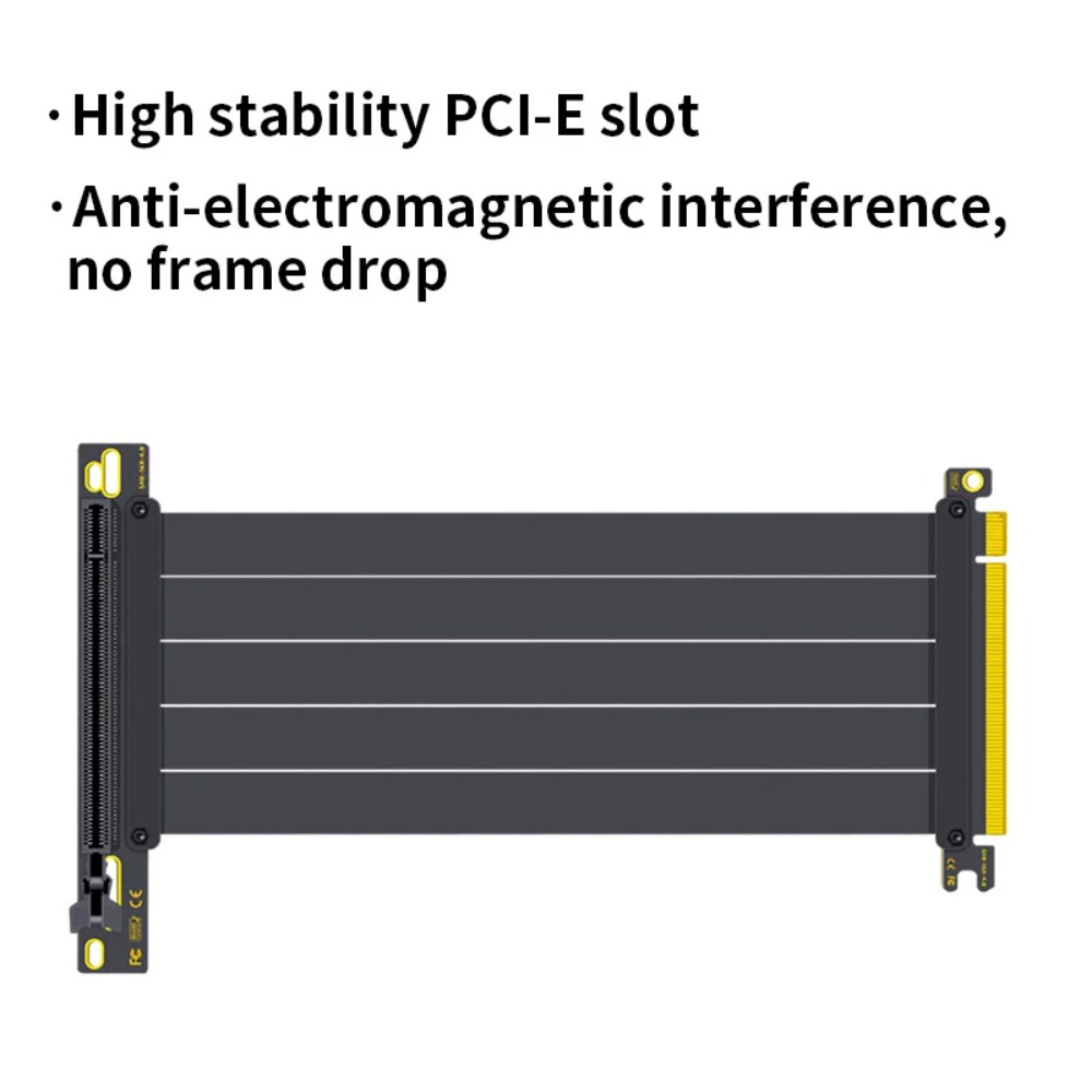 Cable elevador PCI‑E 4.0/3.0 X - Pcie 4.0 X16 Riser Cable 90 Degree reseña y precio