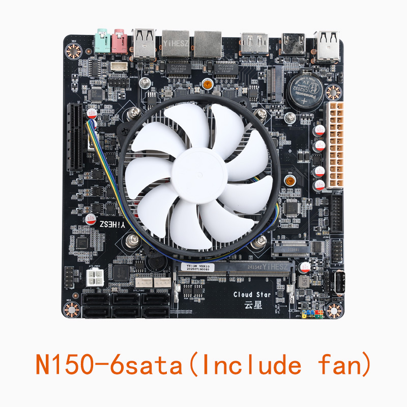 Placa base N100/N150 NAS DDR4  - Nas Motherboard N100 6 Sata reseña y precio