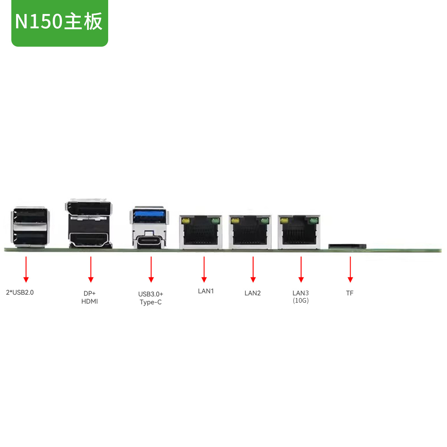 N150 NAS host SATA placa base  - Nas Motherboard N100 6 Sata reseña y precio