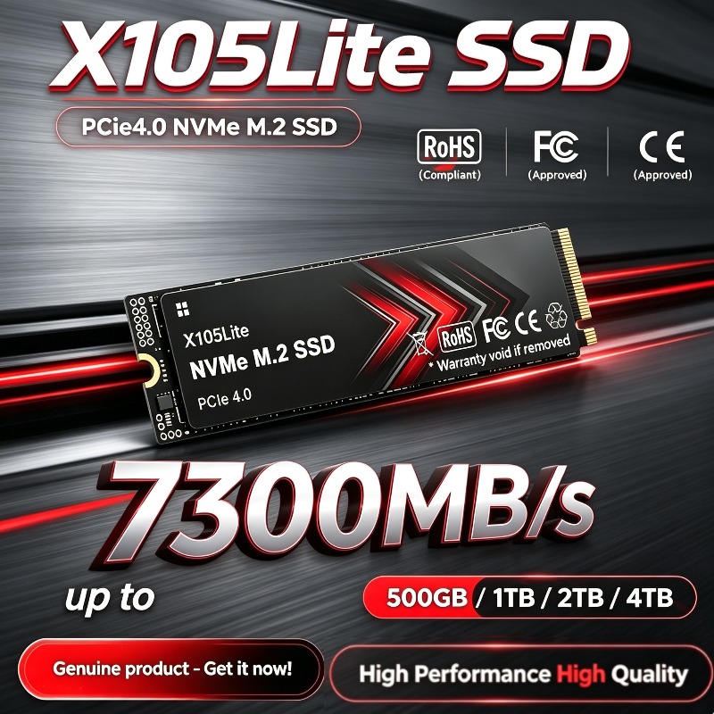X105Lite 500GB-4TB M.2 PCIe 4. - M.2 Nvme 4Tb Pcie 4.0 Ssd reseña y precio
