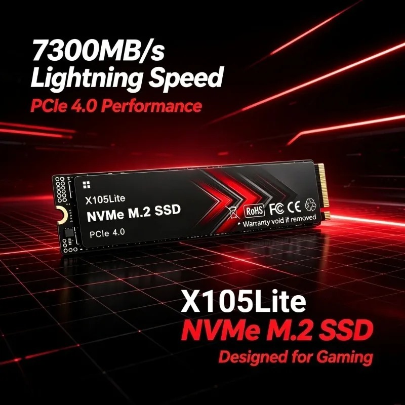 X105Lite 500GB-4TB M.2 PCIe 4. - M.2 Nvme 4Tb Pcie 4.0 Ssd reseña y precio