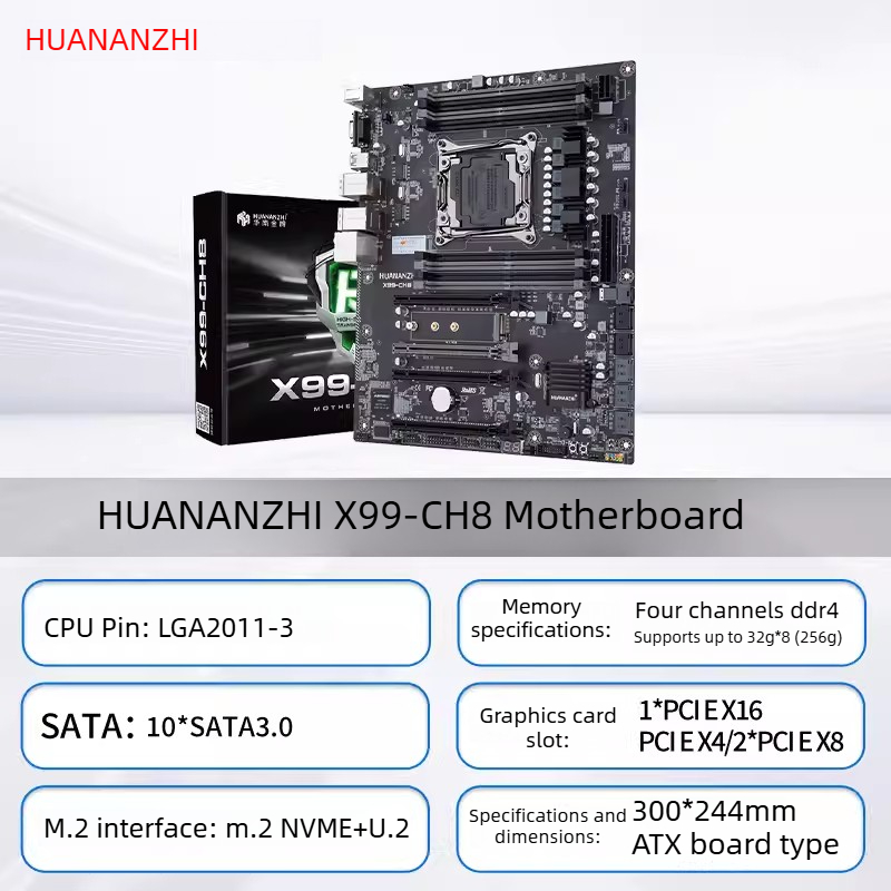Placa base HUANANZHI LGA2011-3 - X99 Dual Cpu Motherboard Combo reseña y precio