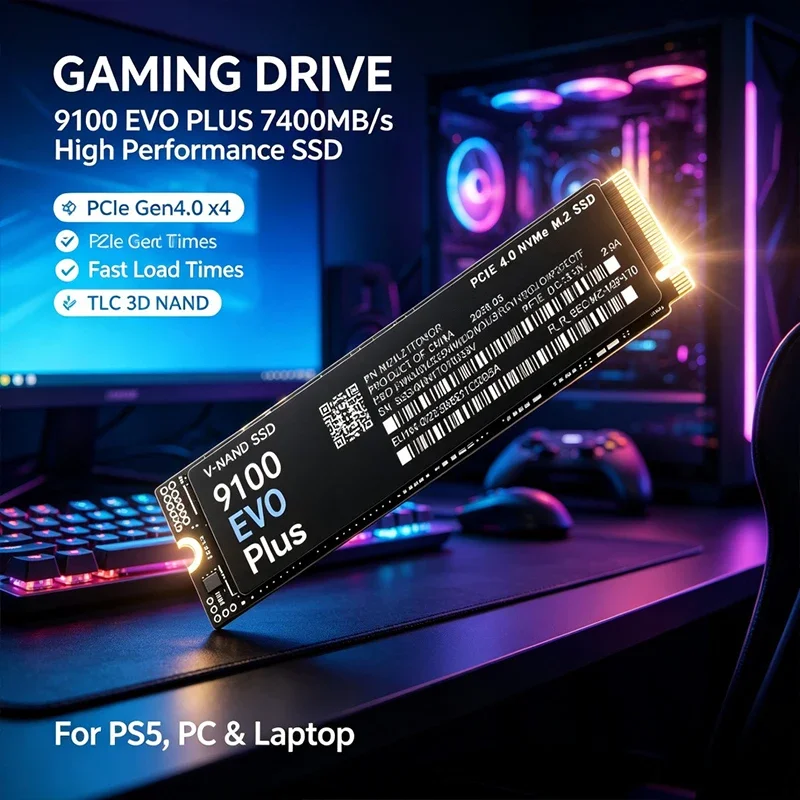 9100 EVO Plus M.2 NVMe SSD 1TB - M.2 Nvme 4Tb Pcie 4.0 Ssd reseña y precio
