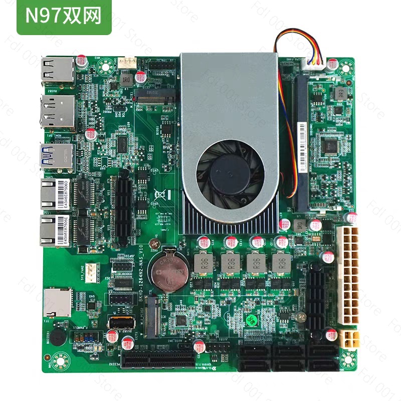 Placa Base N100 Dual 2.5G 10G  - Nas Motherboard N100 6 Sata reseña y precio