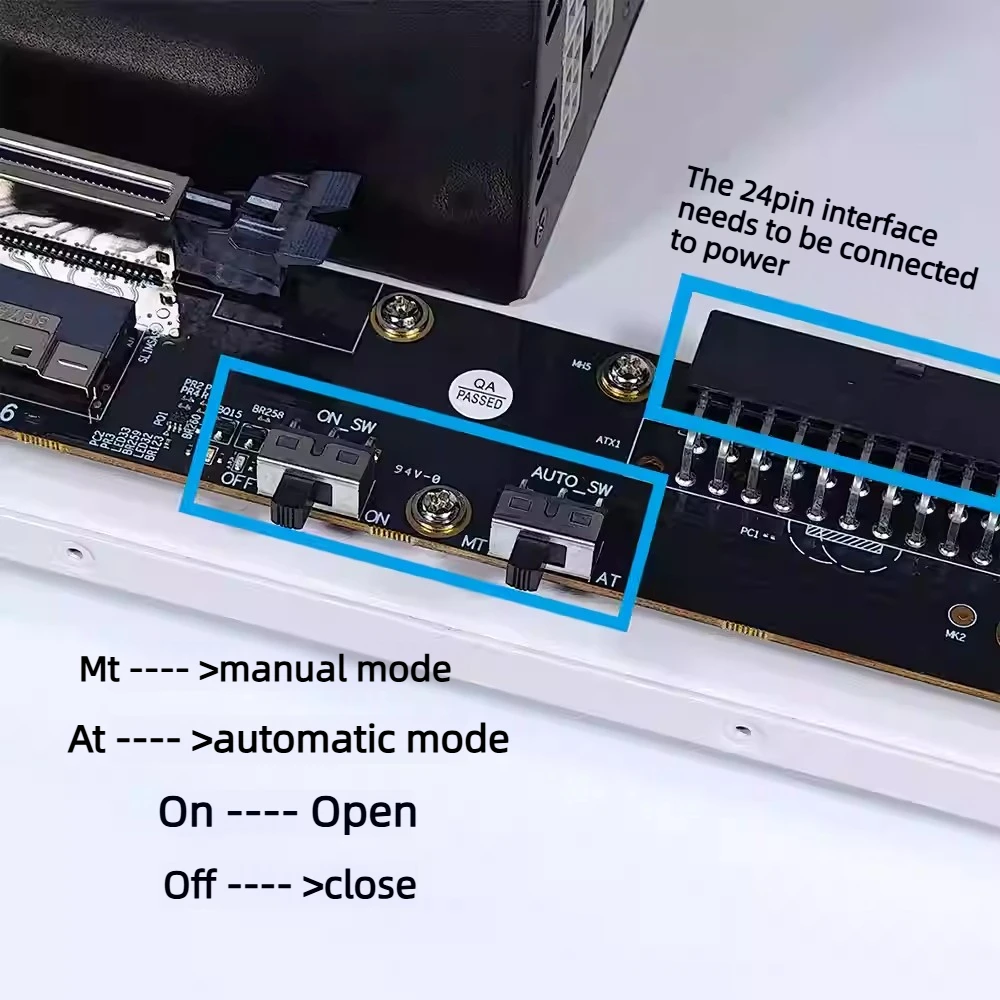 Base de Conexión Dual SlimSAS  - External Gpu Dock Pcie 4.0 Oculink reseña y precio