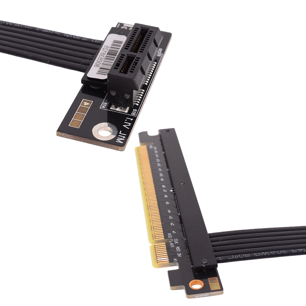 Cable de extensión PCIe 4,0 X1 - Pcie 4.0 X16 Riser Cable 90 Degree reseña y precio