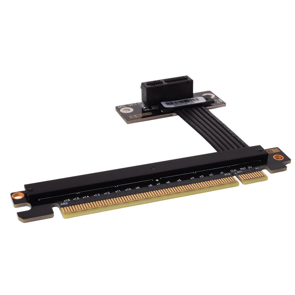 Cable de extensión PCIe 4,0 X1 - Pcie 4.0 X16 Riser Cable 90 Degree reseña y precio