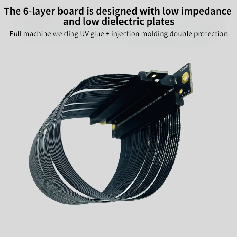Cable extensor blindado para t - Pcie 4.0 X16 Riser Cable 90 Degree reseña y precio
