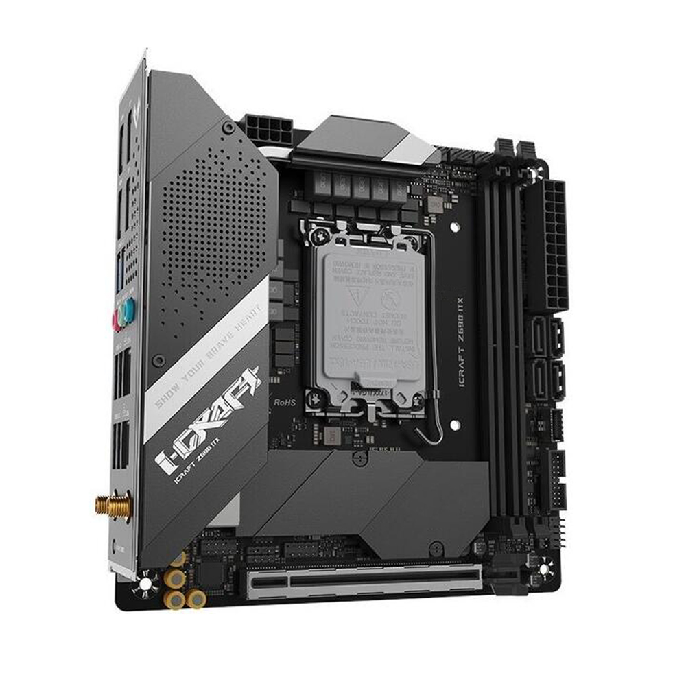 Nuevo MS-Z690 iCraft ITX WIFI  - Lga 1700 Ddr5 Itx Motherboard reseña y precio