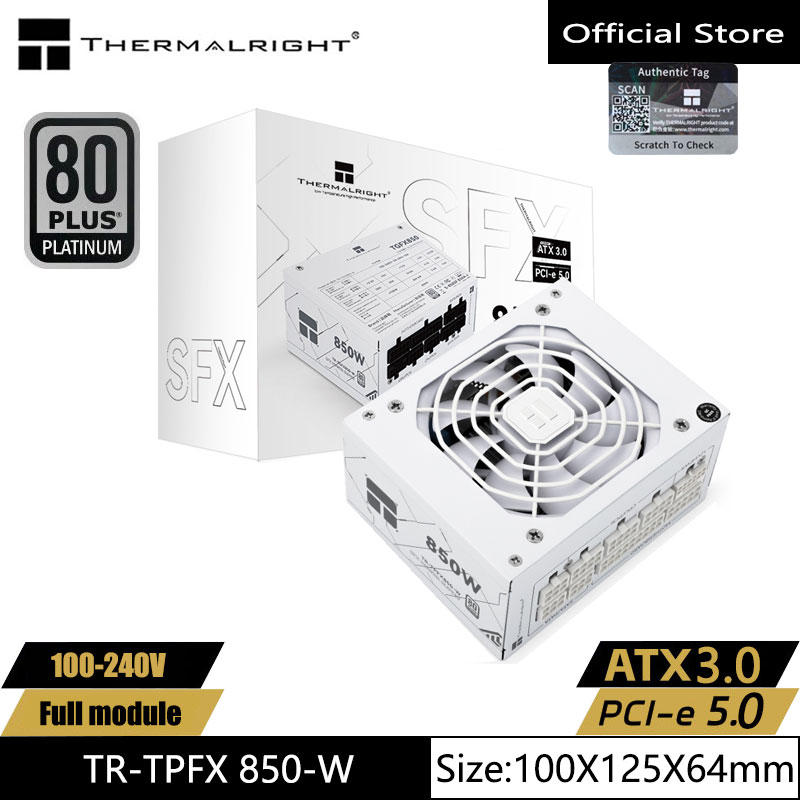 Thermalright TR-TPFX850-W Fuen - Sfx Power Supply 850W Gold reseña y precio