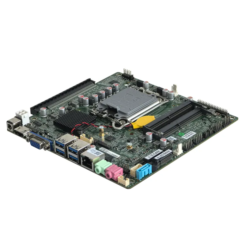 Placa base Mini ITX H610 de 12 - Lga 1700 Ddr5 Itx Motherboard reseña y precio