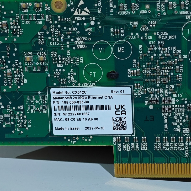 Tarjeta de red CX312C 10GB SFP - 10Gb Sfp+ Pcie Network Card Dual Port reseña y precio
