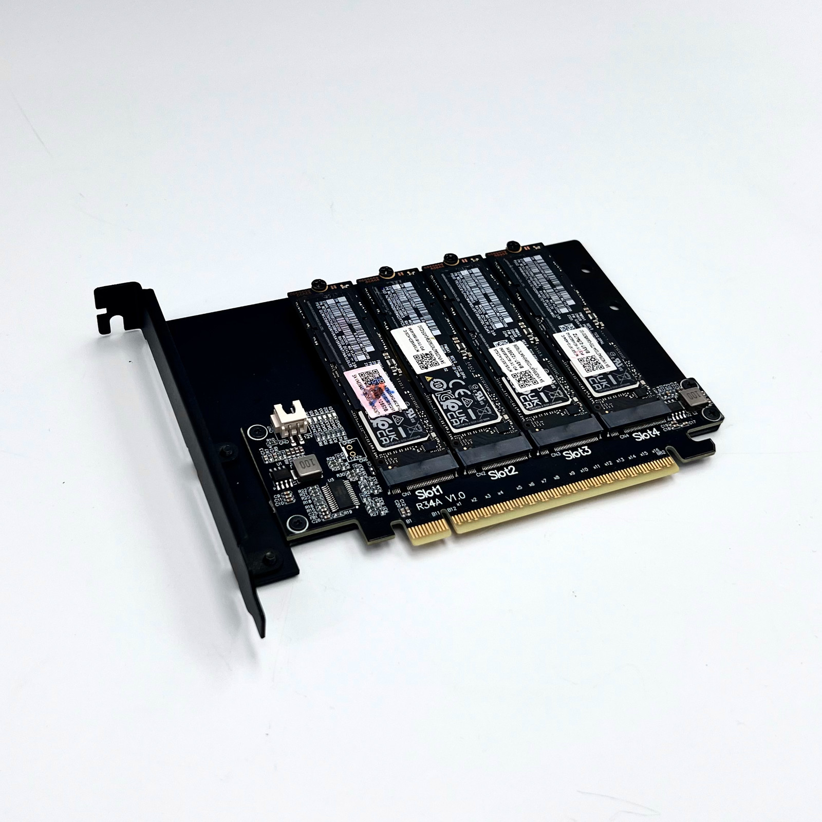 Tarjeta Divisora de Disco Duro - Quad M.2 Nvme Pcie Bifurcation Card reseña y precio