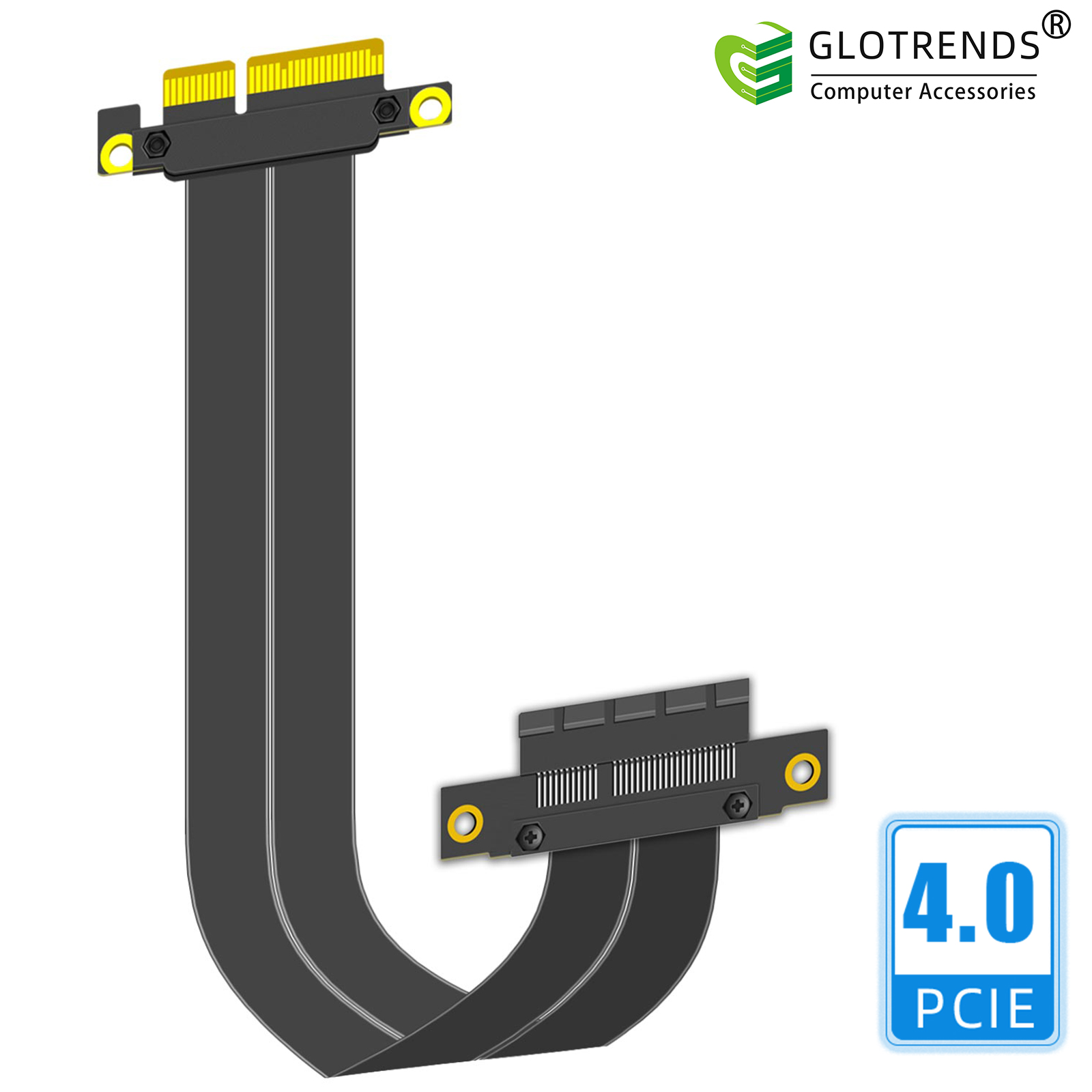 Cable Riser PCIe 4.0 X4, Ángul - Pcie 4.0 X16 Riser Cable 90 Degree reseña y precio