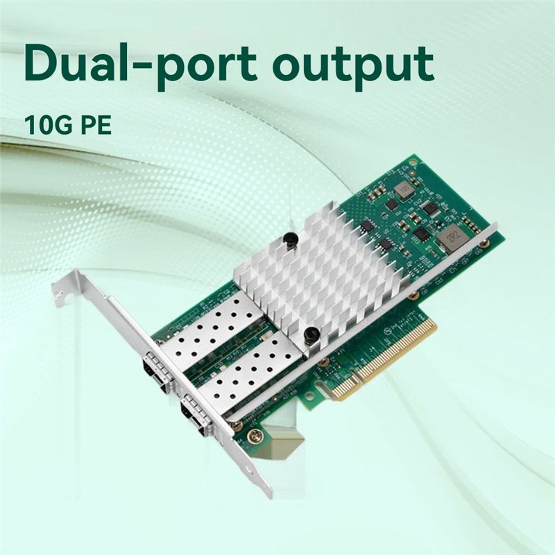 Tarjeta de red eficiente X520- - 10Gb Sfp+ Pcie Network Card Dual Port reseña y precio
