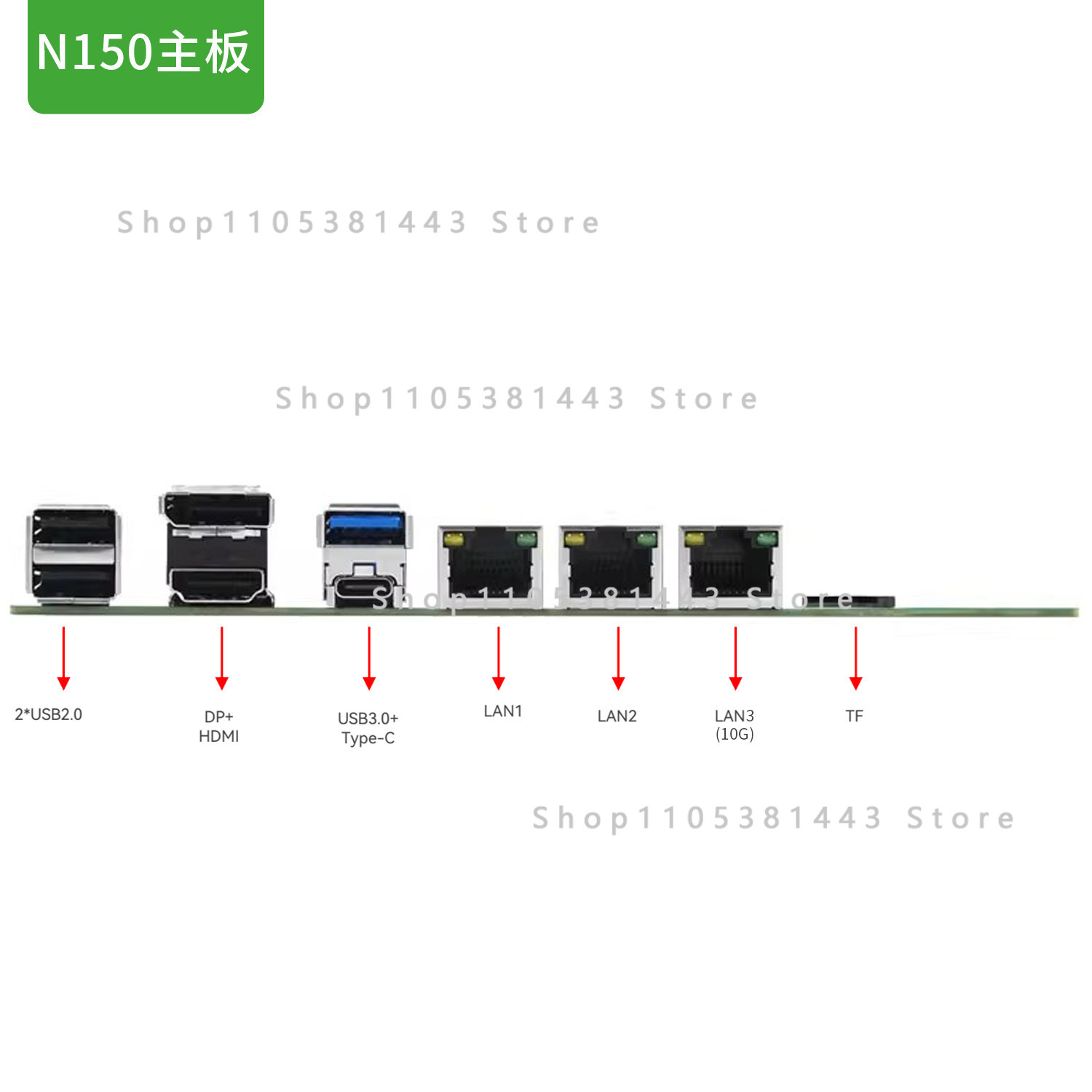 Tarjeta de red de 12.ª generac - Nas Motherboard N100 6 Sata reseña y precio