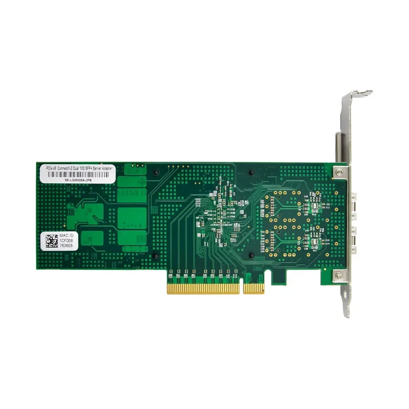 PCI-E X8 Tarjeta de red de fib - 10Gb Sfp+ Pcie Network Card Dual Port reseña y precio