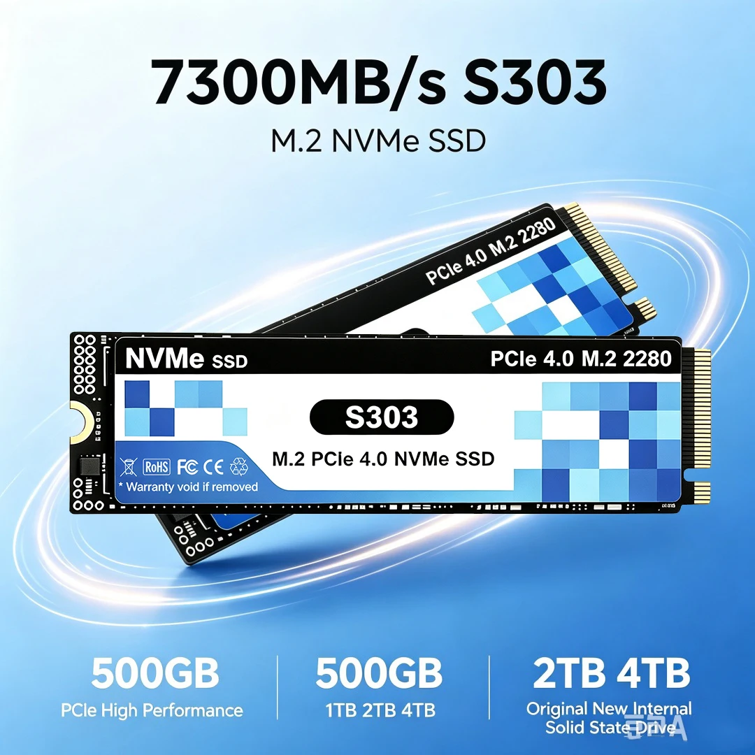 SSD 2026 S303 500GB 1TB 2TB 4T - M.2 Nvme 4Tb Pcie 4.0 Ssd reseña y precio